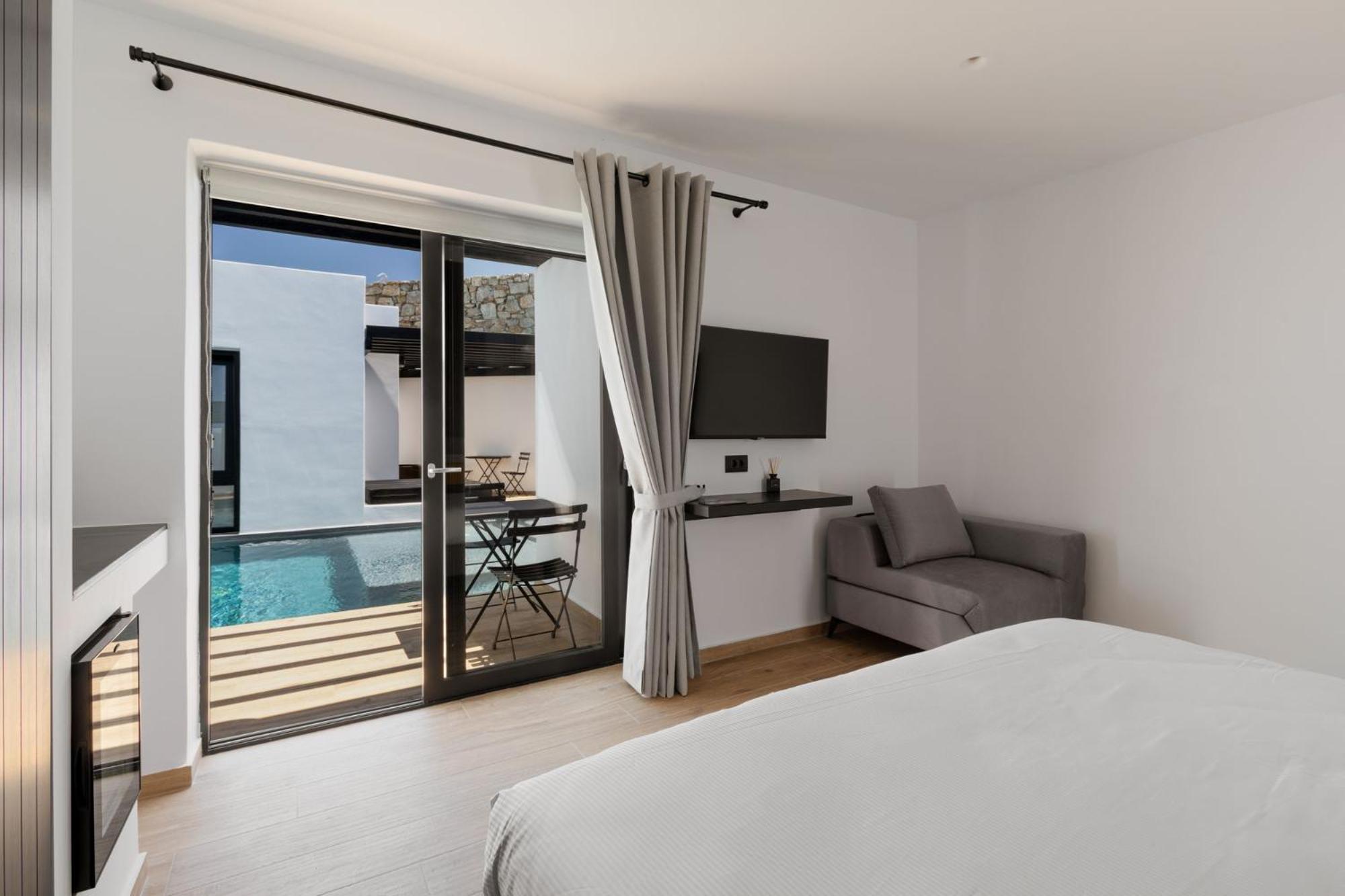 Laguna Suites In Mazera Mykonos Mykonos Town Екстер'єр фото